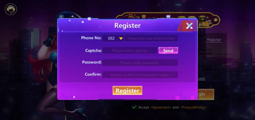Account Registration